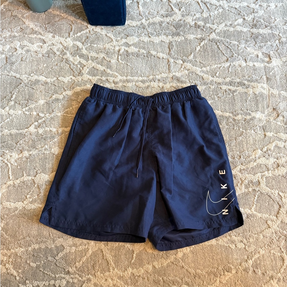 Nike Navy Blue Swim Shorts